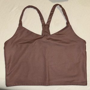 Abercrombie and fitch mauve workout top - medium
